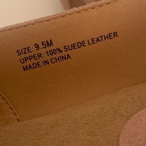 Coldwater Creek Walk with Me Pink Leather Open Toe Slingback Pump Women's 9.5 - Picture 10 of 10